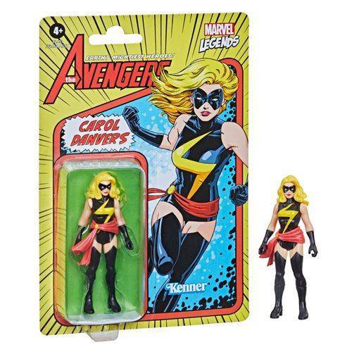 Marvel Legends Retro Collection Carol Danvers 3 3/4-Inch Action Figure - by Hasbro | Buy at ToyShnip