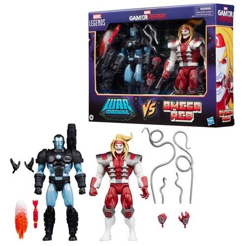 Marvel Legends Series Gamerverse War Machine vs Omega Red 6 - Inch Action Figures - by Hasbro