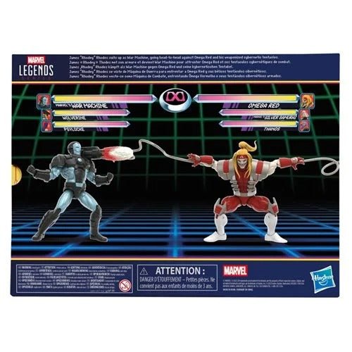 Marvel Legends Series Gamerverse War Machine vs Omega Red 6 - Inch Action Figures - by Hasbro