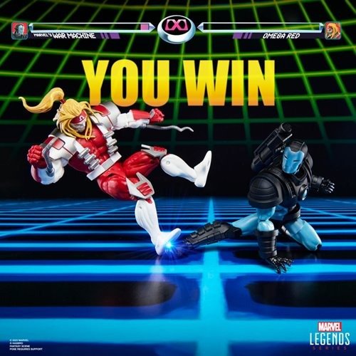 Marvel Legends Series Gamerverse War Machine vs Omega Red 6 - Inch Action Figures - by Hasbro