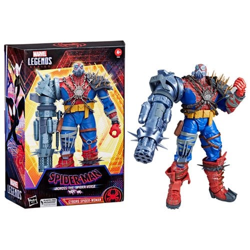 Marvel Legends Spider-Man Across The Spider-Verse Cyborg Spider-Woman Deluxe 6-Inch Action Figure - by Hasbro | Buy at ToyShnip