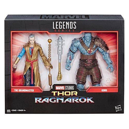 Marvel Legends Thor Ragnarok Grandmaster and Korg 6-Inch Action Figures - by Hasbro | Buy at ToyShnip