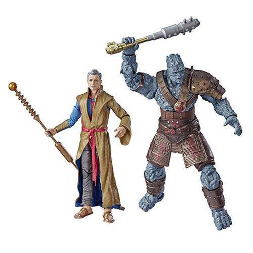 Marvel Legends Thor Ragnarok Grandmaster and Korg 6-Inch Action Figures - by Hasbro | Buy at ToyShnip