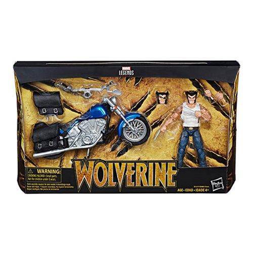 Marvel Legends Vehicle Ultimate Action Figures: Wolverine and Motorcycle - by Hasbro | Buy at ToyShnip