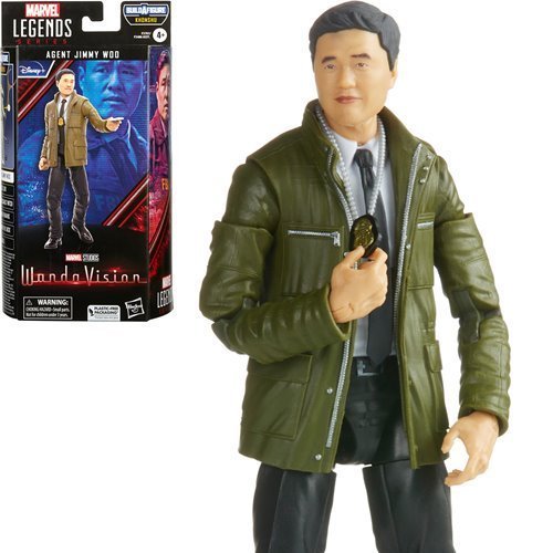 Marvel Legends WandaVision Agent Jimmy Woo 6-Inch Action Figure - by Hasbro | Buy at ToyShnip