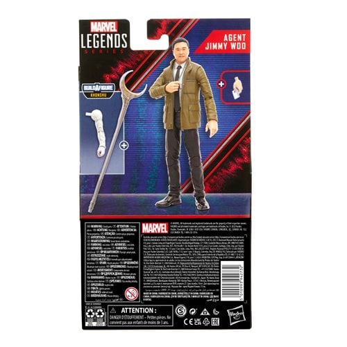 Marvel Legends WandaVision Agent Jimmy Woo 6-Inch Action Figure - by Hasbro | Buy at ToyShnip
