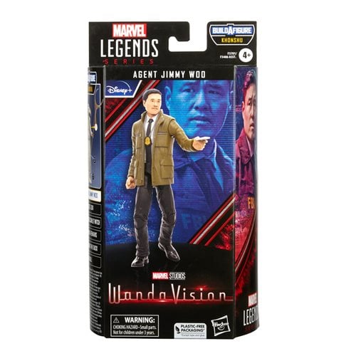 Marvel Legends WandaVision Agent Jimmy Woo 6-Inch Action Figure - by Hasbro | Buy at ToyShnip