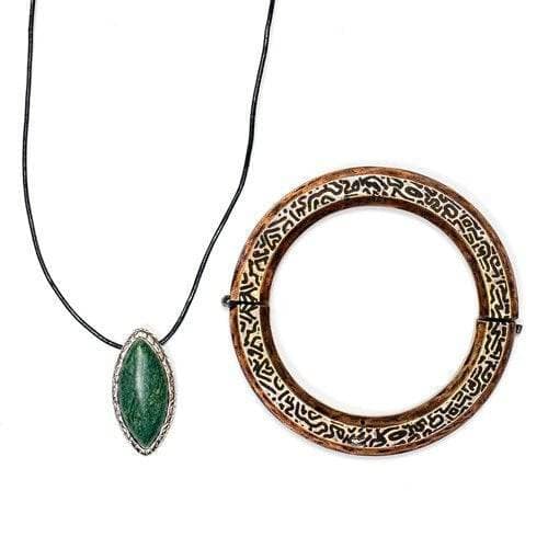 Marvel Shang-Chi Necklace and Glow-in-the-Dark Bracelet Ring Prop Replica Set – Entertainment Earth Exclusive - by Salesone Studios | Buy at ToyShnip