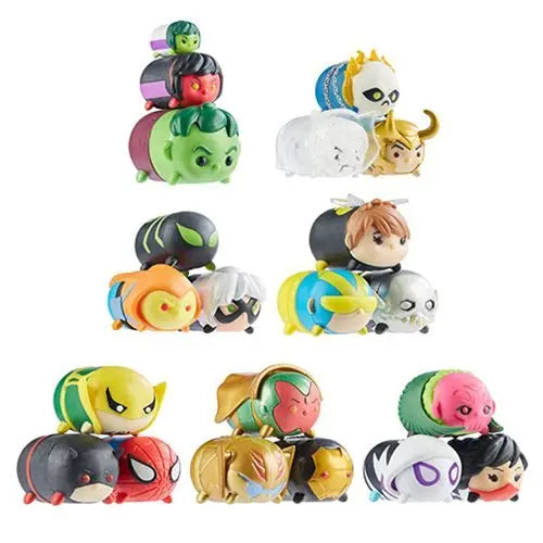 Marvel Tsum Tsum 3-Pack Mini-Figures Series 6: Select Figure(s) - by Jakks Pacific | Buy at ToyShnip