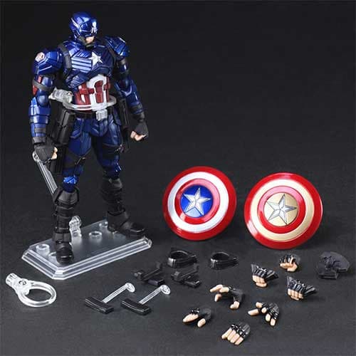 Marvel Universe Variant Bring Arts Captain America Action Figure - by Square-Enix | Buy at ToyShnip