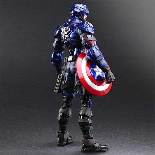 Marvel Universe Variant Bring Arts Captain America Action Figure - by Square-Enix | Buy at ToyShnip