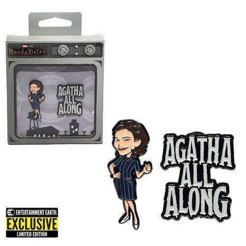 Marvel WandaVision Agatha All Along Enamel Pin Set - Entertainment Earth Exclusive - by Salesone Studios | Buy at ToyShnip