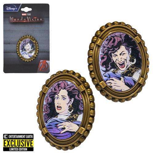 Marvel WandaVision Agatha Harkness Lenticular Pin - Entertainment Earth Exclusive - by Salesone Studios | Buy at ToyShnip