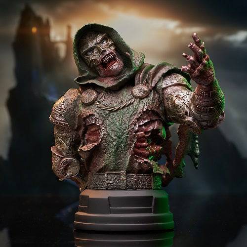 Marvel Zombie Doctor Doom 7 Inch Bust - NYCC 2021 - by Diamond Select | Buy at ToyShnip