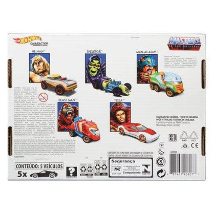 Masters of the Universe Hot Wheels Character Car 5-Pack - by Mattel | Buy at ToyShnip