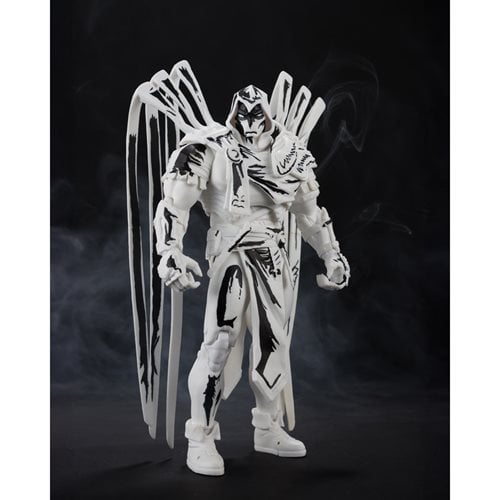 McFarlane Toys DC Multiverse Azrael Curse of the White Knight Sketch Gold Label 7 - Inch Action Figure - Entertainment Earth Exclusive - by McFarlane Toys