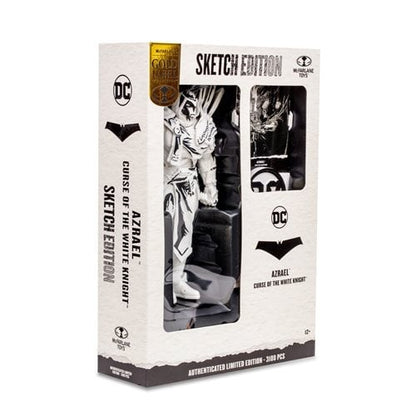 McFarlane Toys DC Multiverse Azrael Curse of the White Knight Sketch Gold Label 7 - Inch Action Figure - Entertainment Earth Exclusive - by McFarlane Toys