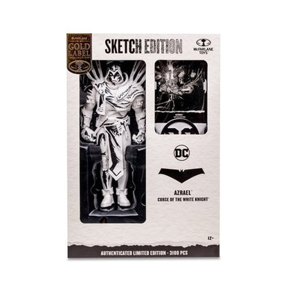 McFarlane Toys DC Multiverse Azrael Curse of the White Knight Sketch Gold Label 7 - Inch Action Figure - Entertainment Earth Exclusive - by McFarlane Toys