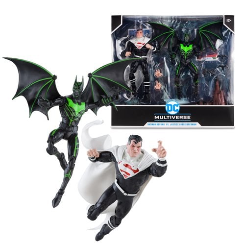 McFarlane Toys DC Multiverse Batman Beyond vs. Justice Lord Superman 7-Inch Scale Action Figure 2-Pack - by McFarlane Toys | Buy at ToyShnip
