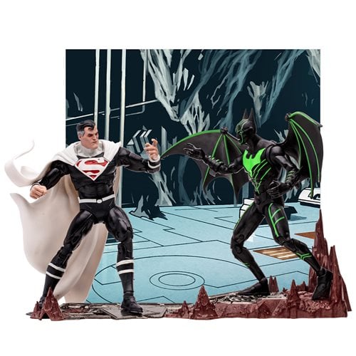 McFarlane Toys DC Multiverse Batman Beyond vs. Justice Lord Superman 7-Inch Scale Action Figure 2-Pack - by McFarlane Toys | Buy at ToyShnip