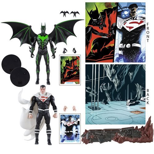 McFarlane Toys DC Multiverse Batman Beyond vs. Justice Lord Superman 7-Inch Scale Action Figure 2-Pack - by McFarlane Toys | Buy at ToyShnip