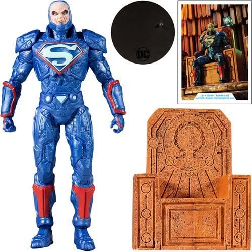 McFarlane Toys DC Multiverse Lex Luthor Blue Power Suit Justice League: The Darkseid War 7-Inch Scale Action Figure - by McFarlane Toys | Buy at ToyShnip