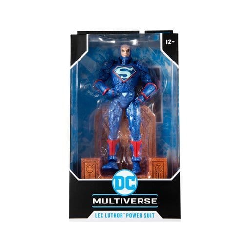 McFarlane Toys DC Multiverse Lex Luthor Blue Power Suit Justice League: The Darkseid War 7-Inch Scale Action Figure - by McFarlane Toys | Buy at ToyShnip