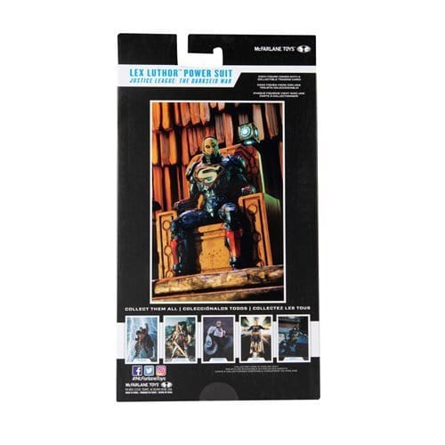 McFarlane Toys DC Multiverse Lex Luthor Blue Power Suit Justice League: The Darkseid War 7-Inch Scale Action Figure - by McFarlane Toys | Buy at ToyShnip