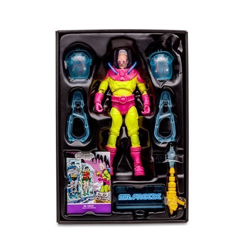 McFarlane Toys DC Multiverse Mr. Freeze Black Light Gold Label 7 - Inch Scale Action Figure - Entertainment Earth Exclusive - by McFarlane Toys