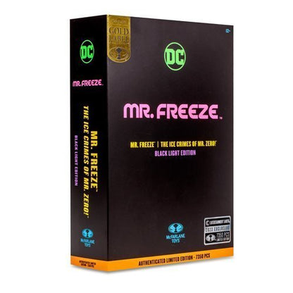 McFarlane Toys DC Multiverse Mr. Freeze Black Light Gold Label 7 - Inch Scale Action Figure - Entertainment Earth Exclusive - by McFarlane Toys