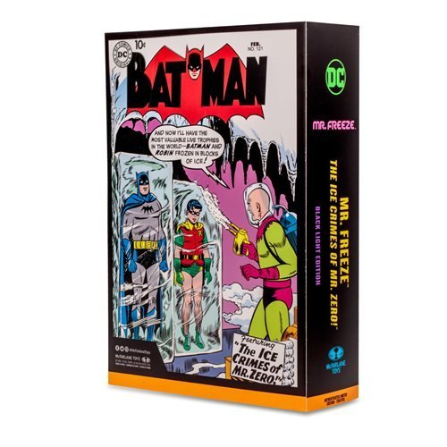 McFarlane Toys DC Multiverse Mr. Freeze Black Light Gold Label 7-Inch Scale Action Figure - Entertainment Earth Exclusive - by McFarlane Toys | Buy at ToyShnip