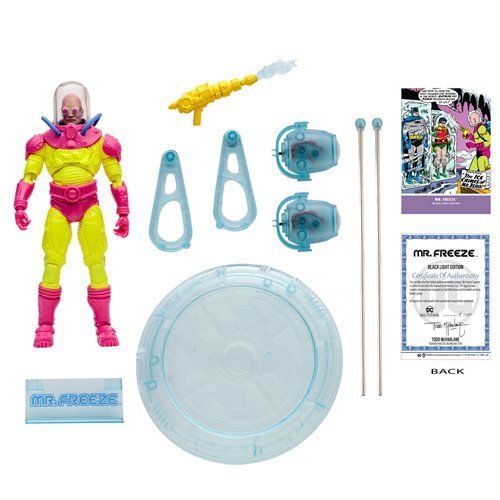 McFarlane Toys DC Multiverse Mr. Freeze Black Light Gold Label 7-Inch Scale Action Figure - Entertainment Earth Exclusive - by McFarlane Toys | Buy at ToyShnip