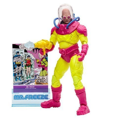 McFarlane Toys DC Multiverse Mr. Freeze Black Light Gold Label 7 - Inch Scale Action Figure - Entertainment Earth Exclusive - by McFarlane Toys