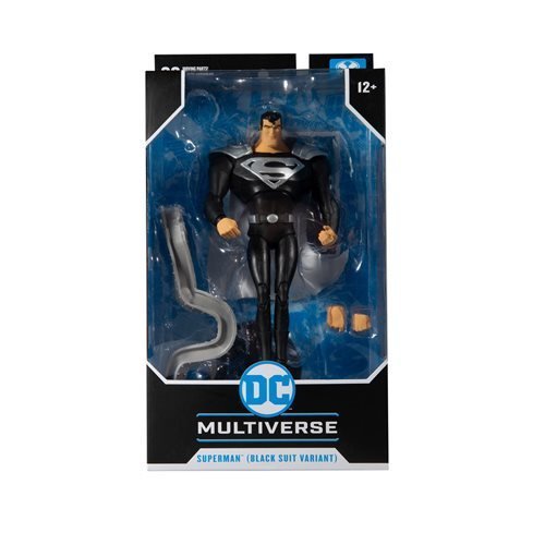 McFarlane Toys DC Multiverse Superman Black Suit Superman: The Animated Series 7 - Inch Scale Action Figure - by McFarlane Toys