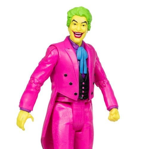 McFarlane Toys DC Retro The Joker Batman: Classic TV Series Black Light Gold Label 6 - Inch Action Figure - Entertainment Earth Exclusive - by McFarlane Toys