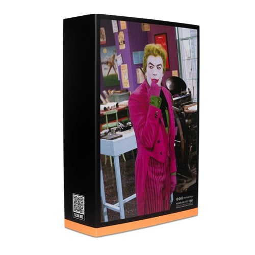 McFarlane Toys DC Retro The Joker Batman: Classic TV Series Black Light Gold Label 6 - Inch Action Figure - Entertainment Earth Exclusive - by McFarlane Toys