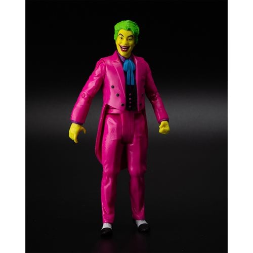 McFarlane Toys DC Retro The Joker Batman: Classic TV Series Black Light Gold Label 6 - Inch Action Figure - Entertainment Earth Exclusive - by McFarlane Toys