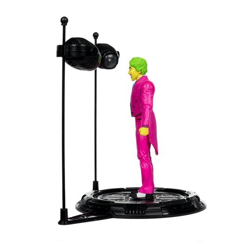 McFarlane Toys DC Retro The Joker Batman: Classic TV Series Black Light Gold Label 6 - Inch Action Figure - Entertainment Earth Exclusive - by McFarlane Toys