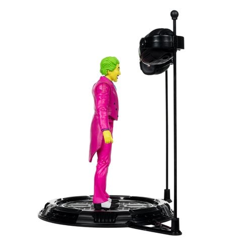 McFarlane Toys DC Retro The Joker Batman: Classic TV Series Black Light Gold Label 6 - Inch Action Figure - Entertainment Earth Exclusive - by McFarlane Toys