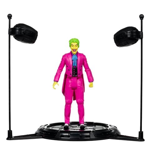 McFarlane Toys DC Retro The Joker Batman: Classic TV Series Black Light Gold Label 6 - Inch Action Figure - Entertainment Earth Exclusive - by McFarlane Toys