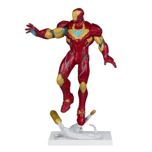 McFarlane Toys Marvel Rivals Iron Man 1:6 Scale Posed Figure with Scene and Comic - by McFarlane Toys