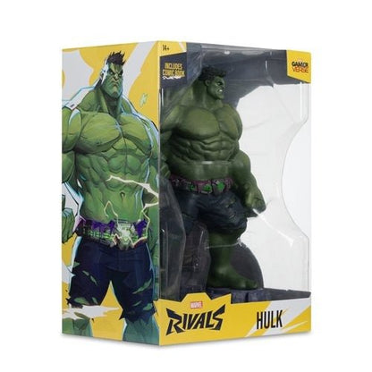 McFarlane Toys Marvel Rivals The Hulk 1:6 Scale Posed Figure with Scene and Comic - by McFarlane Toys