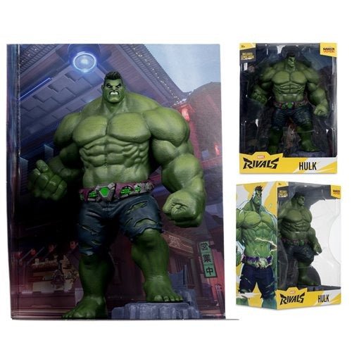McFarlane Toys Marvel Rivals The Hulk 1:6 Scale Posed Figure with Scene and Comic - by McFarlane Toys