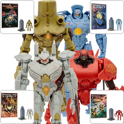 McFarlane Toys Pacific Rim Jaeger Wave 1 4-Inch Scale Action Figure with Comic Book - by McFarlane Toys | Buy at ToyShnip