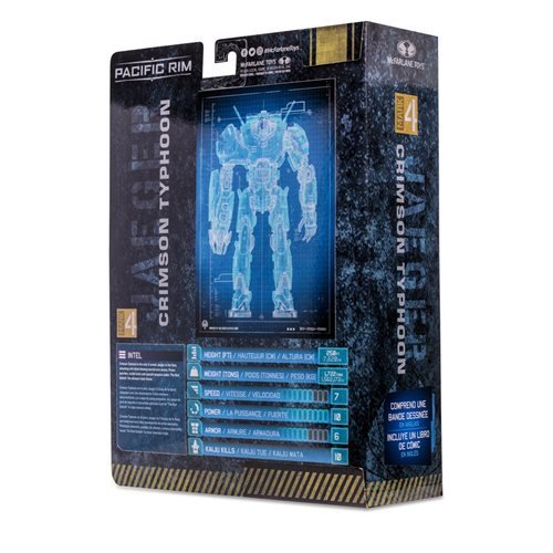 McFarlane Toys Pacific Rim Jaeger Wave 1 4-Inch Scale Action Figure with Comic Book - by McFarlane Toys | Buy at ToyShnip