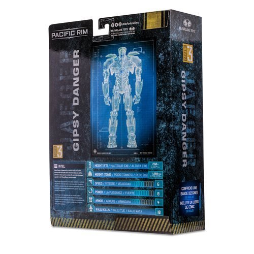 McFarlane Toys Pacific Rim Jaeger Wave 1 4-Inch Scale Action Figure with Comic Book - by McFarlane Toys | Buy at ToyShnip