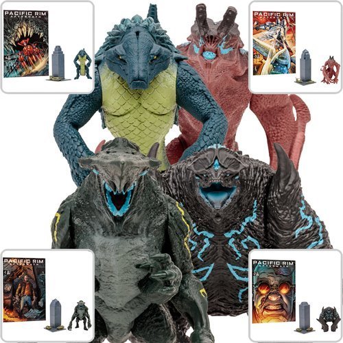 McFarlane Toys Pacific Rim Kaiju Wave 1 4-Inch Scale Action Figure with Comic Book - by McFarlane Toys | Buy at ToyShnip