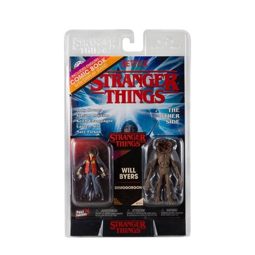 McFarlane Toys Stranger Things Page Punchers Wave 1 3-Inch Action Figure 2-Pack with Comic Book - by McFarlane Toys | Buy at ToyShnip