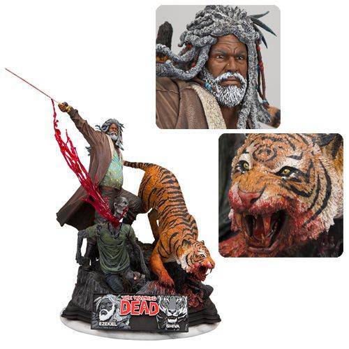McFarlane Toys The Walking Dead Ezekiel and Shiva Resin Statue - by McFarlane Toys | Buy at ToyShnip
