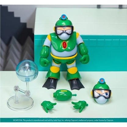 Mega Man Bubble Man Deluxe 1:12 Scale Action Figure - by Jada Toys